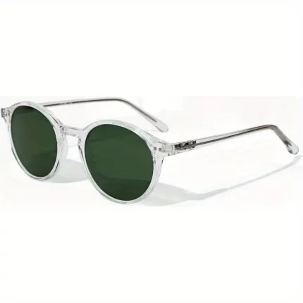 TIJN Vintage Small Round for Women MenStylish Colored Lens Tinted Classic Sunnies